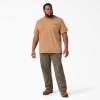 Dickies Men’s Big & Tall Heavyweight Crew Neck Short Sleeve Tee Big-Tall(Brown Duck Heather)