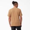 Dickies Men’s Big & Tall Heavyweight Crew Neck Short Sleeve Tee Big-Tall(Brown Duck Heather)