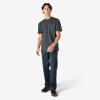 Dickies Men’s Big & Tall Heavyweight Crew Neck Short Sleeve Tee Big-Tall(Charcoal)