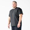 Dickies Men’s Big & Tall Heavyweight Crew Neck Short Sleeve Tee Big-Tall(Charcoal)