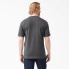 Dickies Men’s Big & Tall Heavyweight Crew Neck Short Sleeve Tee Big-Tall(Charcoal Gray Heather)