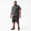 Dickies Men’s Big & Tall Heavyweight Crew Neck Short Sleeve Tee Big-Tall(Charcoal Gray Heather)