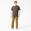 Dickies Men’s Big & Tall Heavyweight Crew Neck Short Sleeve Tee Big-Tall(Chocolate Brown)
