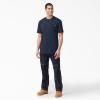 Dickies Men’s Big & Tall Heavyweight Crew Neck Short Sleeve Tee Big-Tall(Dark Navy)