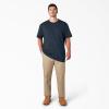Dickies Men’s Big & Tall Heavyweight Crew Neck Short Sleeve Tee Big-Tall(Dark Navy)