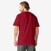 Dickies Men’s Big & Tall Heavyweight Crew Neck Short Sleeve Tee Big-Tall(English Red)