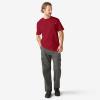 Dickies Men’s Big & Tall Heavyweight Crew Neck Short Sleeve Tee Big-Tall(English Red)