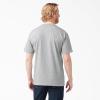 Dickies Men’s Big & Tall Heavyweight Crew Neck Short Sleeve Tee Big-Tall(Heather Gray)