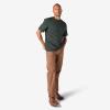 Dickies Men’s Big & Tall Heavyweight Crew Neck Short Sleeve Tee Big-Tall(Hunter Green)