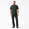 Dickies Men’s Big & Tall Heavyweight Crew Neck Short Sleeve Tee Big-Tall(Hunter Green)