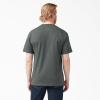 Dickies Men’s Big & Tall Heavyweight Crew Neck Short Sleeve Tee Big-Tall(Hunter Green Heather)