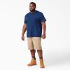 Dickies Men’s Big & Tall Heavyweight Crew Neck Short Sleeve Tee Big-Tall(Limoges Heather)
