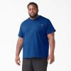 Dickies Men’s Big & Tall Heavyweight Crew Neck Short Sleeve Tee Big-Tall(Royal Blue)