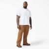 Dickies Men’s Big & Tall Heavyweight Crew Neck Short Sleeve Tee Big-Tall(White)