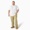 Dickies Men’s Big & Tall Heavyweight Crew Neck Short Sleeve Tee Big-Tall(White)
