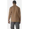 Dickies Mens Big-Tall Long-Sleeve Heavyweight Henley(Brown Duck Single Dye Heather)
