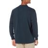 Dickies Mens Big-Tall Long-Sleeve Heavyweight Henley(Dark Navy)