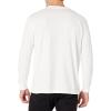 Dickies Mens Big-Tall Long-Sleeve Heavyweight Henley(White)