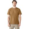 Dickies Men’s Big & Tall Heavyweight Crew Neck Short Sleeve Tee Big-Tall(Brown Duck)