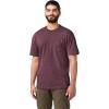 Dickies Men’s Big & Tall Heavyweight Crew Neck Short Sleeve Tee Big-Tall(Burgundy Heather)