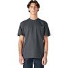 Dickies Men’s Big & Tall Heavyweight Crew Neck Short Sleeve Tee Big-Tall(Charcoal)