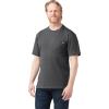 Dickies Men’s Big & Tall Heavyweight Crew Neck Short Sleeve Tee Big-Tall(Charcoal Gray Heather)