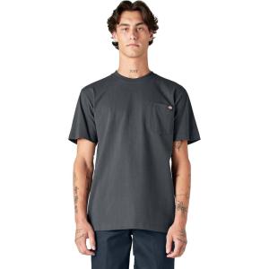 Dickies Men’s Big & Tall Heavyweight Crew Neck Short Sleeve Tee Big-Tall(Charcoal)