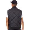 Dickies Men’s Big Diamond Quilted Nylon Vest(Black V1)