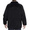 Dickies Men’s Big & Tall Snap Front Nylon Jacket(Black)