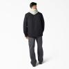 Dickies Men’s Relaxed Fit Icon Hooded Quilted Shirt Jacket(Black)