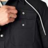 Dickies Men’s Relaxed Fit Icon Hooded Quilted Shirt Jacket(Black)