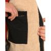 Dickies Men’s Sanded Duck Sherpa Lined Hooded Jacket(Black V1)