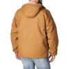 Dickies Men’s Sanded Duck Sherpa Lined Hooded Jacket(Brown Duck V1)