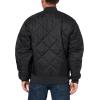 Dickies Men’s Water Resistant Diamond Quilted Nylon Jacket(Black)