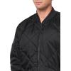 Dickies Men’s Water Resistant Diamond Quilted Nylon Jacket(Black)