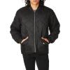 Dickies Men’s Water Resistant Diamond Quilted Nylon Jacket(Black V1)
