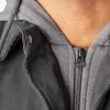 Dickies mens Fleece Hooded Duck Shirt Jacket With Hydroshield(Slate)