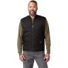 Dickies Men’s Big Diamond Quilted Nylon Vest(Black)