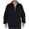 Dickies Men’s Big & Tall Snap Front Nylon Jacket(Black)