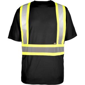 Dickies Mens Workwear T-Shirt, Orange, Medium US(Black)