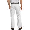 Dickies Men’s Relaxed Straight Flex Painter’s Pant(White V1)