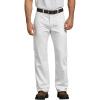 Dickies Men’s Relaxed Straight Flex Painter’s Pant(White V1)