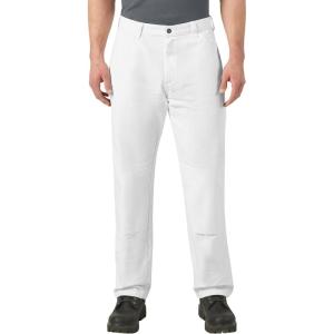 Dickies Mens Double Knee Painter’s Pants(White)