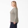 Dickies Womens Long Sleeve Cotton Twill Coverall(Oatmeal)
