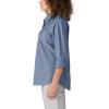 Dickies Womens Long Sleeve Roll-tab Work Shirt(Light Stonewashed)