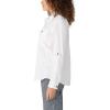 Dickies Womens Long Sleeve Roll-tab Work Shirt(White)
