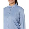 Dickies Womens Long Sleeve Stretch Poplin Work Shirt(Limoges)