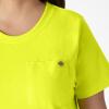 Dickies Womens Plus Short Sleeve Heavyweight T-Shirt(Bright Yellow)