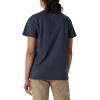 Dickies Women’s Short Sleeve Heavyweight Pocket T-Shirt(Airforce Blue)