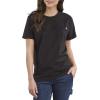 Dickies Women’s Short Sleeve Heavyweight Pocket T-Shirt(Black)
